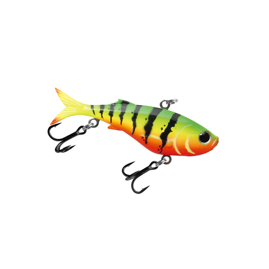 60mm TT Lures 6gm Quake Soft Vibe Fishing Lure - Flamin Perch
