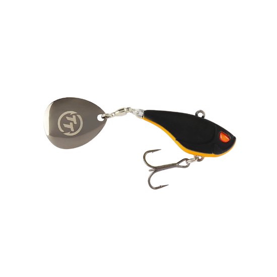 TT Lures Flashpoint+ 37mm Tail Spinner Vibe Lure - - NIGHTMARE