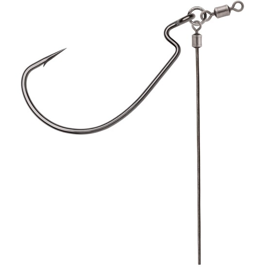 2 Pack of Size 5/0 VMC 7348TK Mystic Predator Heavy Duty Wide Gap Tokyo Rigs
