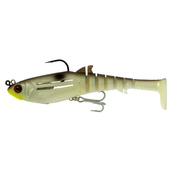 170mm Zerek Jighead Rigged Flat Shad X Soft Plastic Swimbait Lure-74gm Soft Bait - Space Mullet