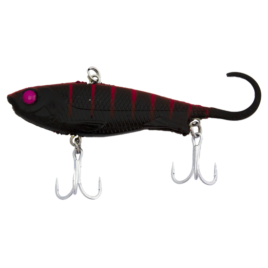 65mm Zerek Fish Trap Soft Vibe Lure - Col PS1 - Pink Sunset  - Sinking Crankbait Fishing Lure