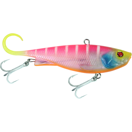 95mm Zerek Fish Trap Soft Vibe Lure - Col FAB - Sinking Crankbait Fishing Lure
