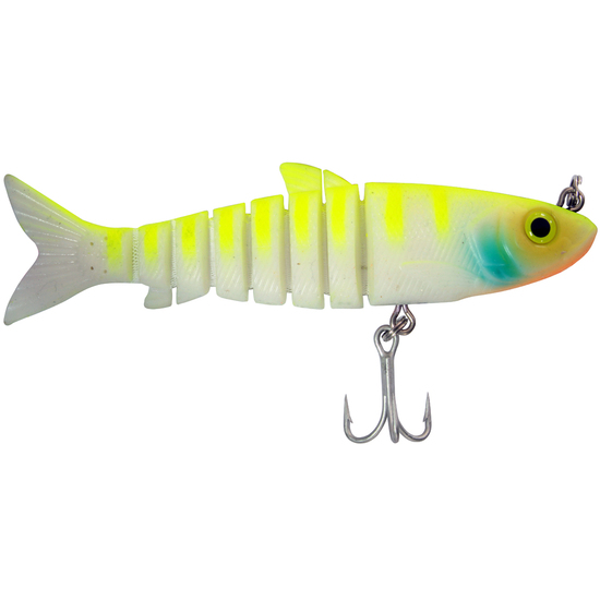 Zerek Live Mullet 4.5" Col MM 23g Soft Body Jointed Swimbait Fishing Lure