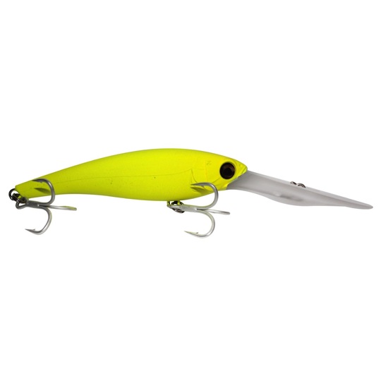 130mm Zerek Tango Shad Deep Diving Hard Body Fishing Lure - Dives to 8m - Chartreuse