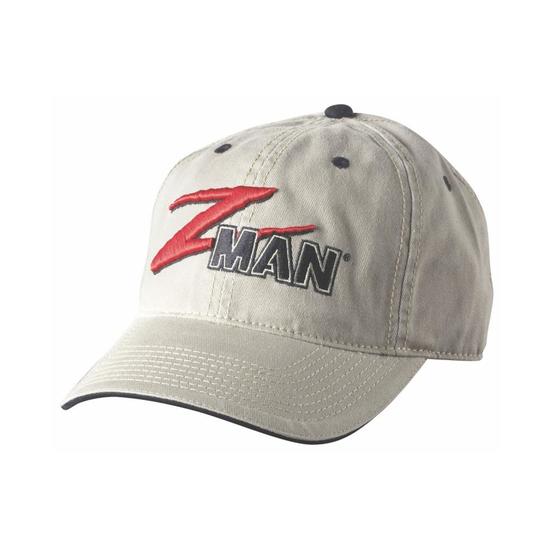 ZMan Lures ZMan Khaki Fishing Cap - Adjustable Fishing Hat