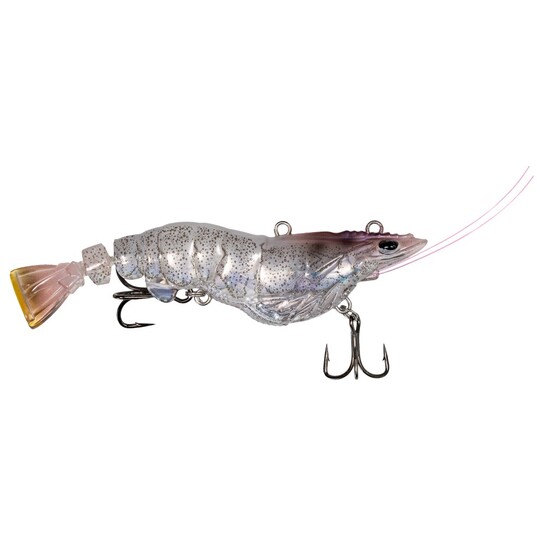 85mm Chasebaits Armour Prawn Hard Body Fishing Lure - Jelly Prawn