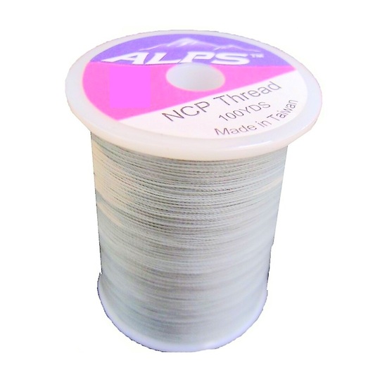 Alps 100yds of Grey Rod Wrapping Thread - Size A (0.15mm) Rod