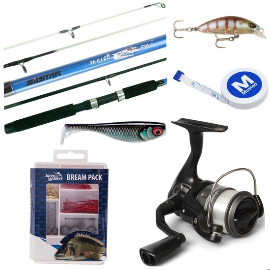 Complete Bream Fishing Essentials Kit - Rod, Reel & Tackle Included