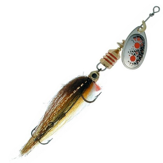 Mepps Lures Aglia TW Streamer Silver Size 1 - 3.6g
