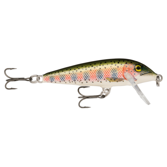 9cm Rapala Countdown Sinking Hardbody Balsa Fishing Lure - Rainbow Trout