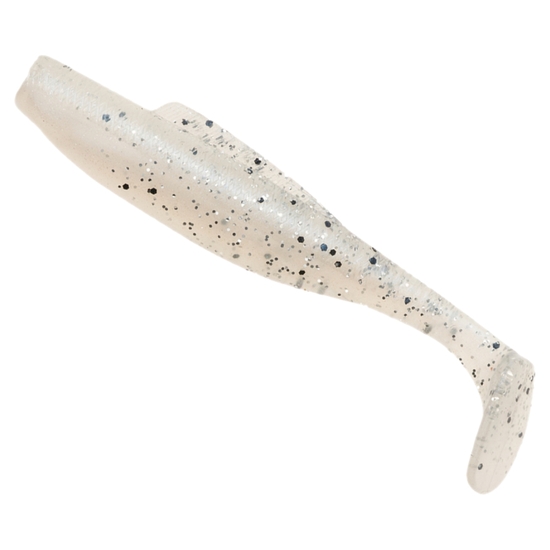 4 Pack of Zman 5 Inch Diezel Minnowz Paddle Tail Soft Plastic Fishing Lures - Pearl Blue Glimmer