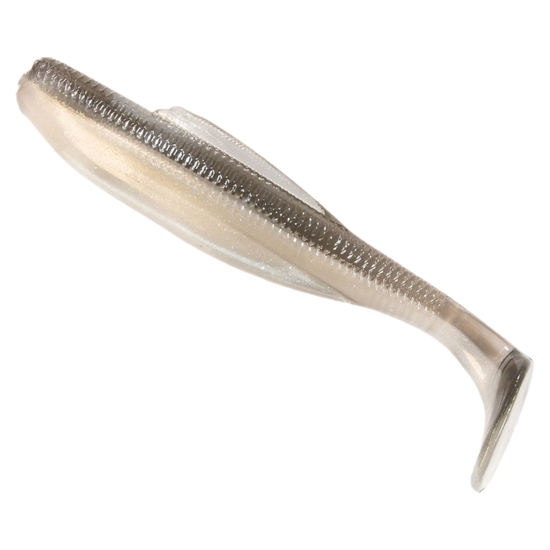 4 Pack of Zman 5 Inch Diezel Minnowz Paddle Tail Soft Plastic Fishing Lures - Smelt