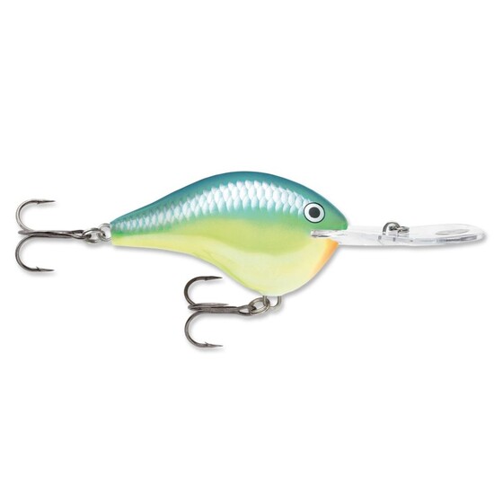 Rapala DT Metal 20 (Dives to 20ft) Crankbait Lure with Deep Diving Metal Disc - Caribbean Shad