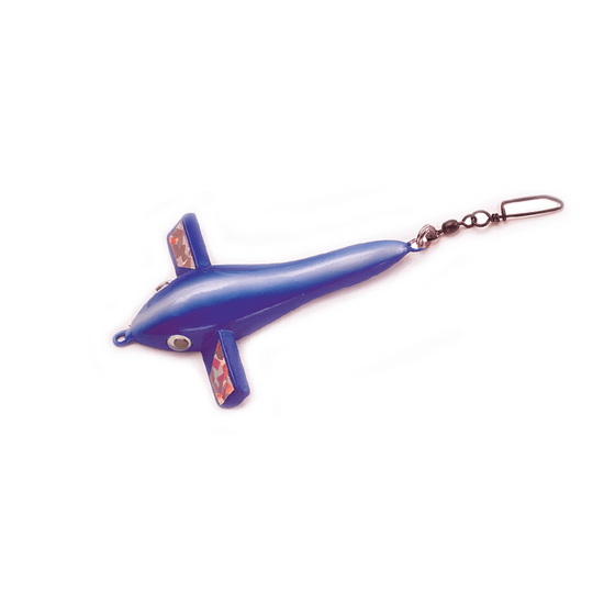 10 Inch Williamson Exciter Bird Big Game Teaser Lure - Blue