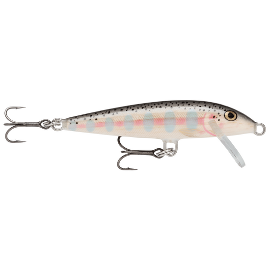 5cm Rapala Original Floating Minnow Hard Body Fishing Lure - Balsa Juv Rainbow Trout