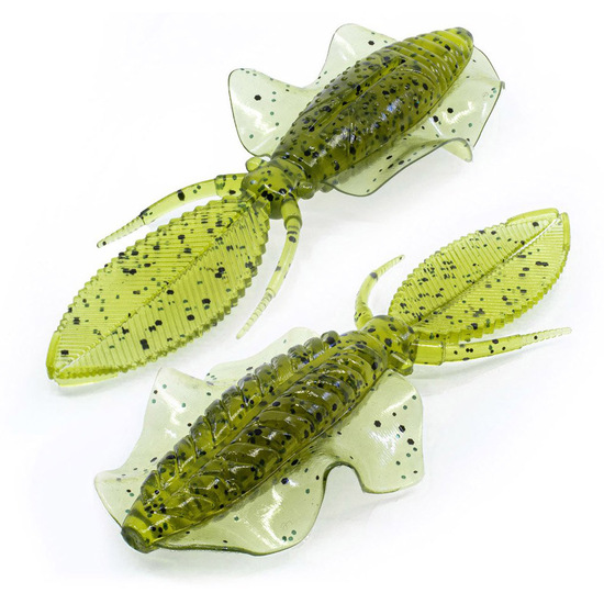 Chasebaits 4.25 Inch 110mm Flip Flop Baits Soft Plastic Fishing Lures - WATERMELON