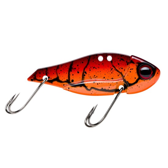 10gm Storm Gomoku Ultra Blade Lure - Rigged with Premium VMC Double Hooks - Red Claw