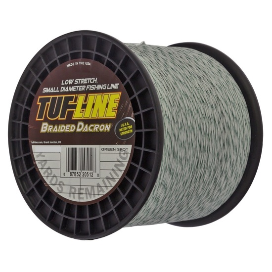 1200yd Spool of TufLine Braided Dacron I.G.F.A. Approved Fishing Line