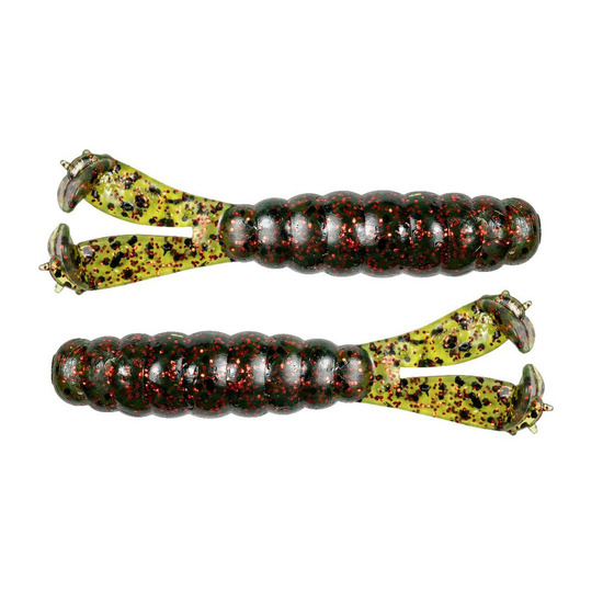 6 Pack of Zman 3 Inch Baby GOAT Soft Plastic Fishing Lures - Watermelon Red