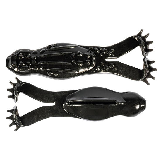 3 Pack of 4 Inch Zman Goat ToadZ Soft Plastic Topwater Fishing Lures - Black