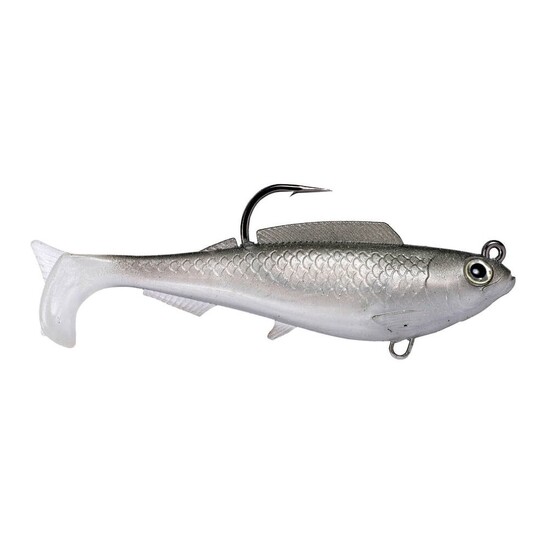 6 Inch Zman HerculeZ Soft Swimbait Fishing Lure - Shiner