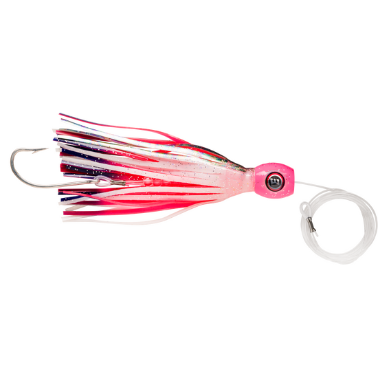 65mm Williamson Rigged High Speed Sailfish Catcher Skirted Lure - Candy Floss