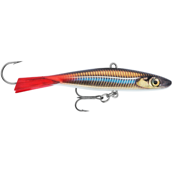 Rapala 7cm Jigging Shadow Rap Vertical Ice Jig Fishing Lure - Smelt On The Beach