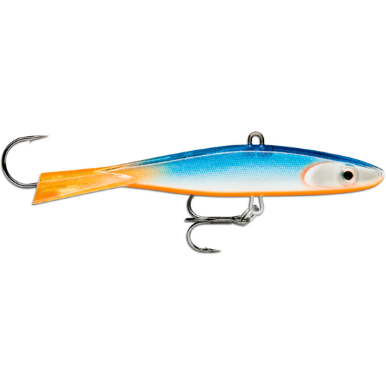 9cm Rapala Jigging Shadow Rap Vertical Ice Jig Fishing Lure - Blue Silver Red