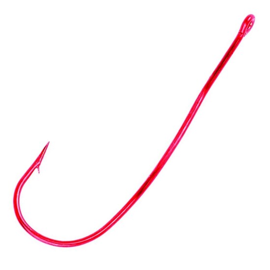 5 Packets of Size 1 Eagle Claw Lazer Sharp L022R Rotating Aberdeen Hooks Qty: 50 Hooks