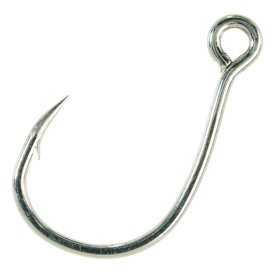 5 Packets of Size 5/0 Eagle Claw Lazer Sharp L2032 Heavy Wire Inline Fishing Hooks Qty: 25 Hooks