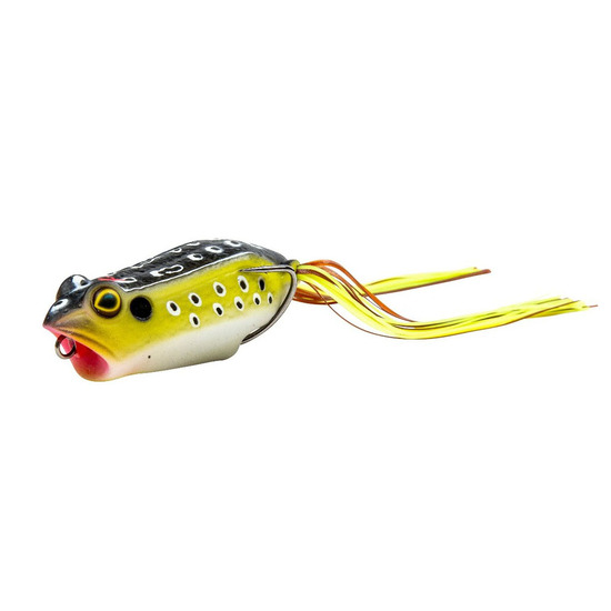 Zman 2.25 Inch Popping Leap Frogz Soft Body Fishing Lure -  Brown Leopard