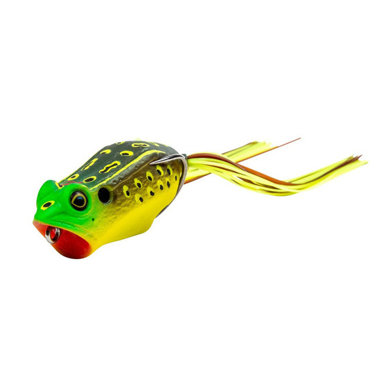 Zman 2.25 Inch Popping Leap Frogz Soft Body Fishing Lure -  Old School Frog