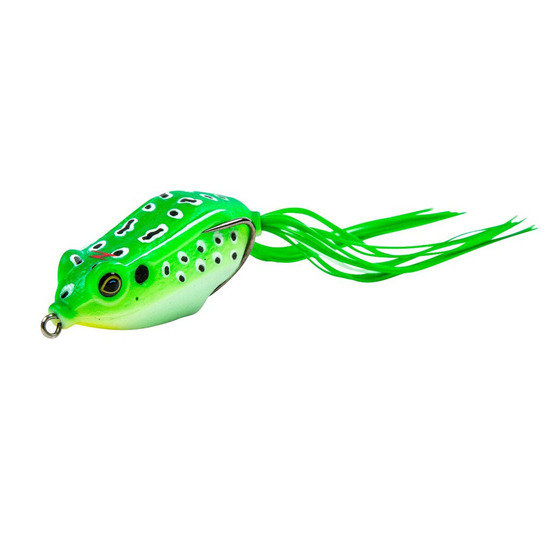 Zman 2.25 Inch Walking Leap Frogz Soft Body Fishing Lure -  Green Leopard