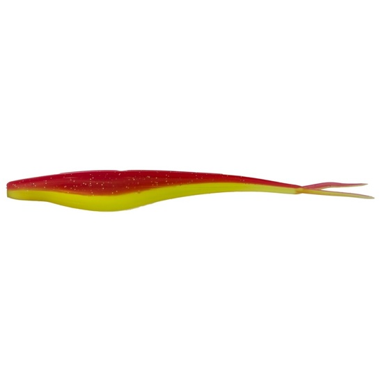 4 Pack of 7 Inch McArthy Jerk Minnow Soft Plastic Fishing Lures - Atomic Mullet