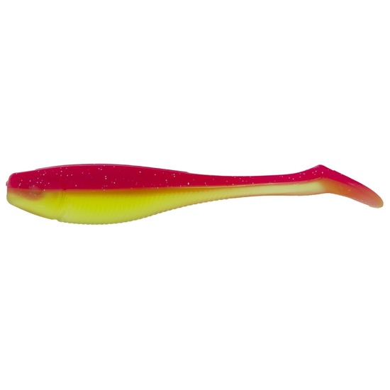6 Pack of 5 Inch McArthy Paddle Tail Soft Plastic Fishing Lures - Atomic Mullet