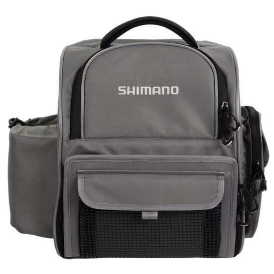 Shimano Medium Size Fishing Back Pack With 3 Tackle Trays