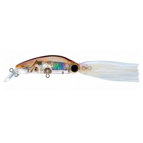 140mm Yo-Zuri 3D Squirt Floating Hard Body Squid Lure - Red/Brown