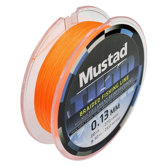 Mustad Thor Braid 250/100lb Hot Orange