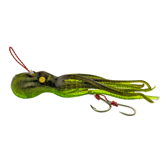 4" Gold Eye Mustad Mini InkVader Assist 30g Octopus Soft Bait Fishing Lure - Colour CD
