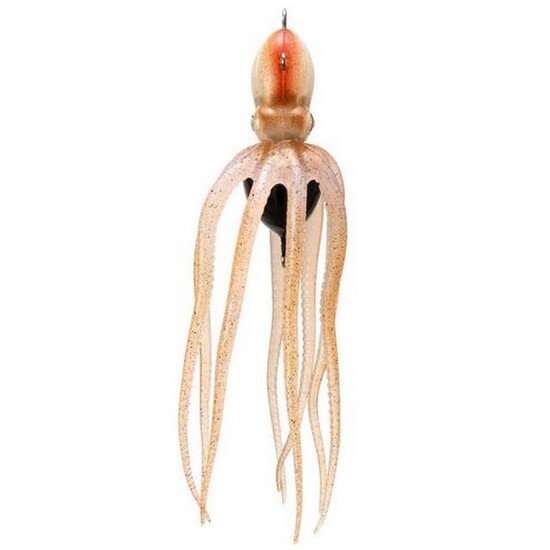 120g Mustad Common InkVader Octopus Soft Bait Fishing Lure - Squirts Soluble Scented Ink