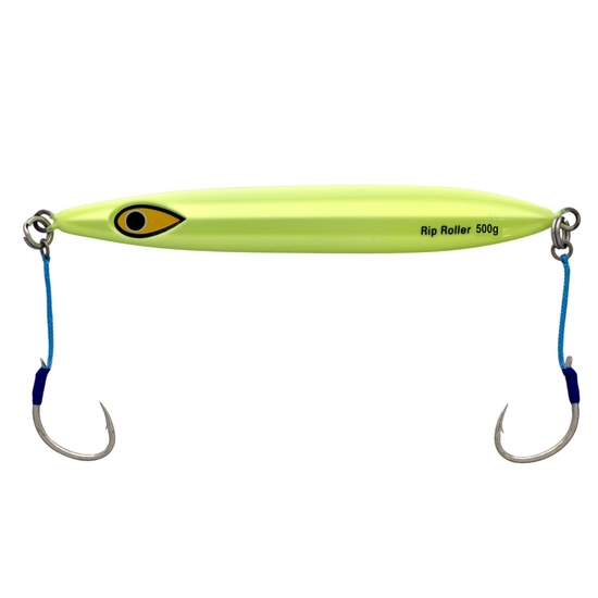 Mustad Metal Jig Rip Roller Fishing Lures 500g/19oz - GLO