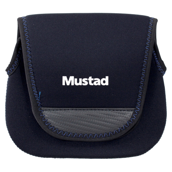 Small Mustad Neoprene Fishing Reel Cover to Suit Spinning Reels - Spin Reel Case