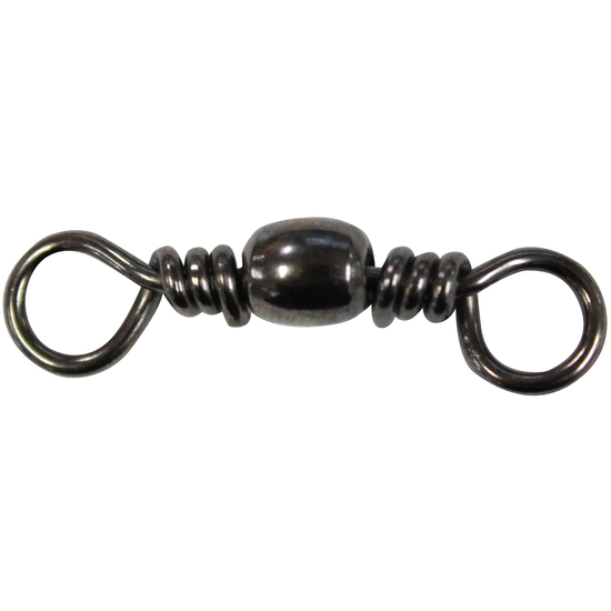 Mustad Barrel Swivel Size 1 121lb black