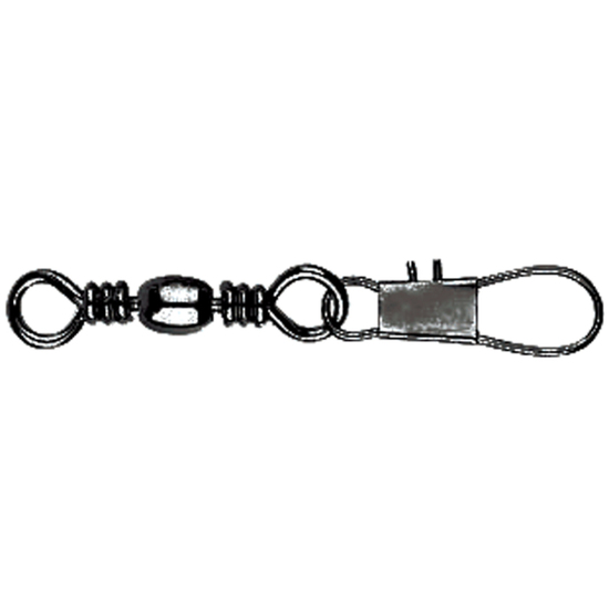 Mustad Barrel Swivel Size 10 interlck snap