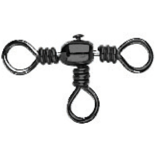 Mustad Barrel 3 Way Swivel Size 1 77lb
