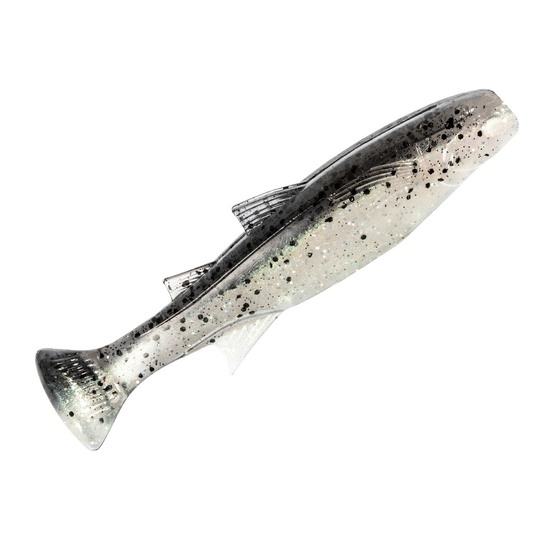 3 Pack of 4 Inch Zman Mulletron Unrigged Soft Plastic Fishing Lures - Bad Shad
