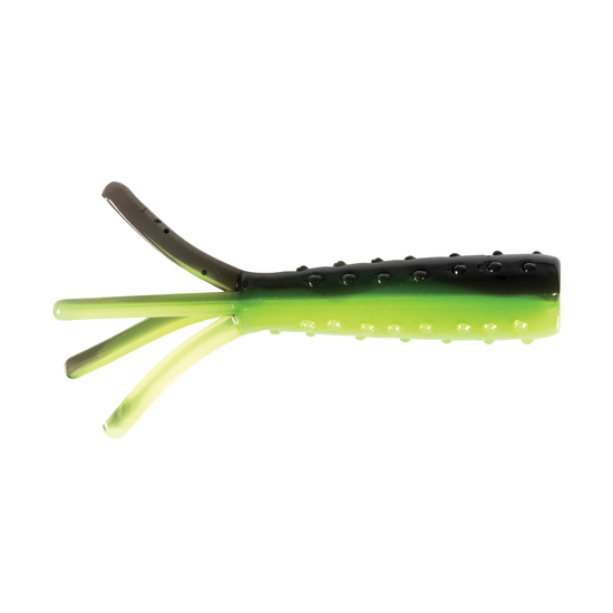 8 Pack of 1.75 Inch Zman Tiny Ticklerz Soft Plastic Stickbait Lures - Bumblebee