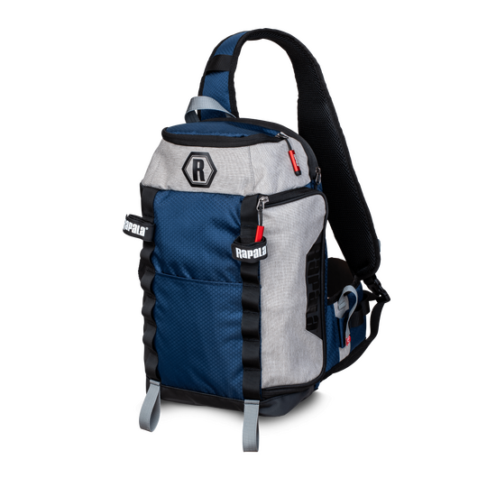 Rapala CountDown Fishing Sling Bag with Multiple Storage Pockets
