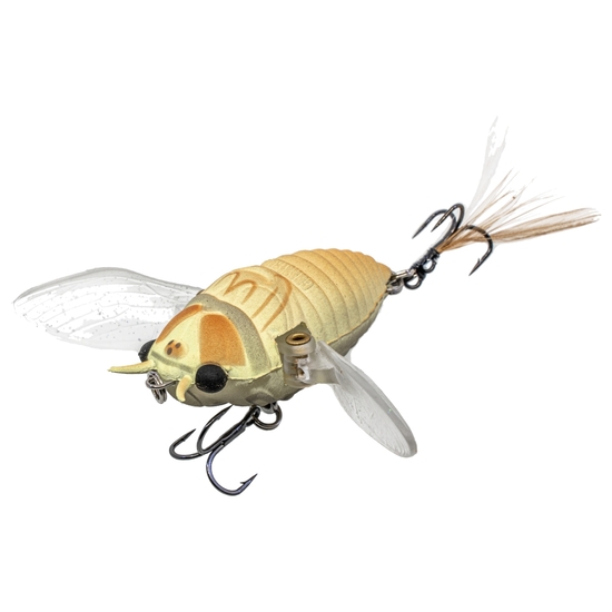 Chasebaits Lures Ripple Cicada Hollow Crawling Wings Fishing Lure 43mm - Casper