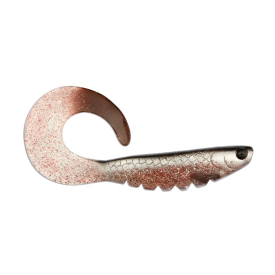 8 Inch Storm RIP Curly Tail Soft Plastic Fishing Lure - Bleeding Roach